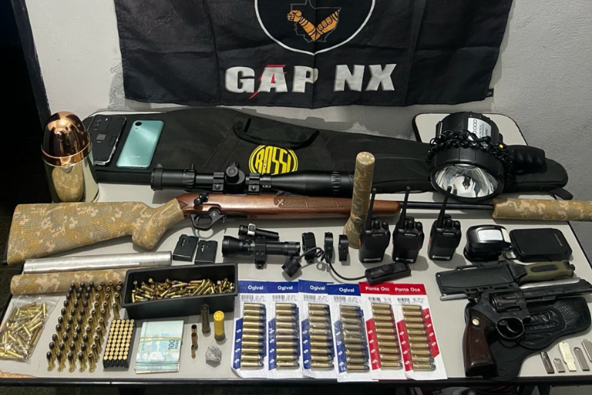 policia-militar-prende-homem-com-armas-de-fogo-e-quase-500-municoes-em-nova-xavantina